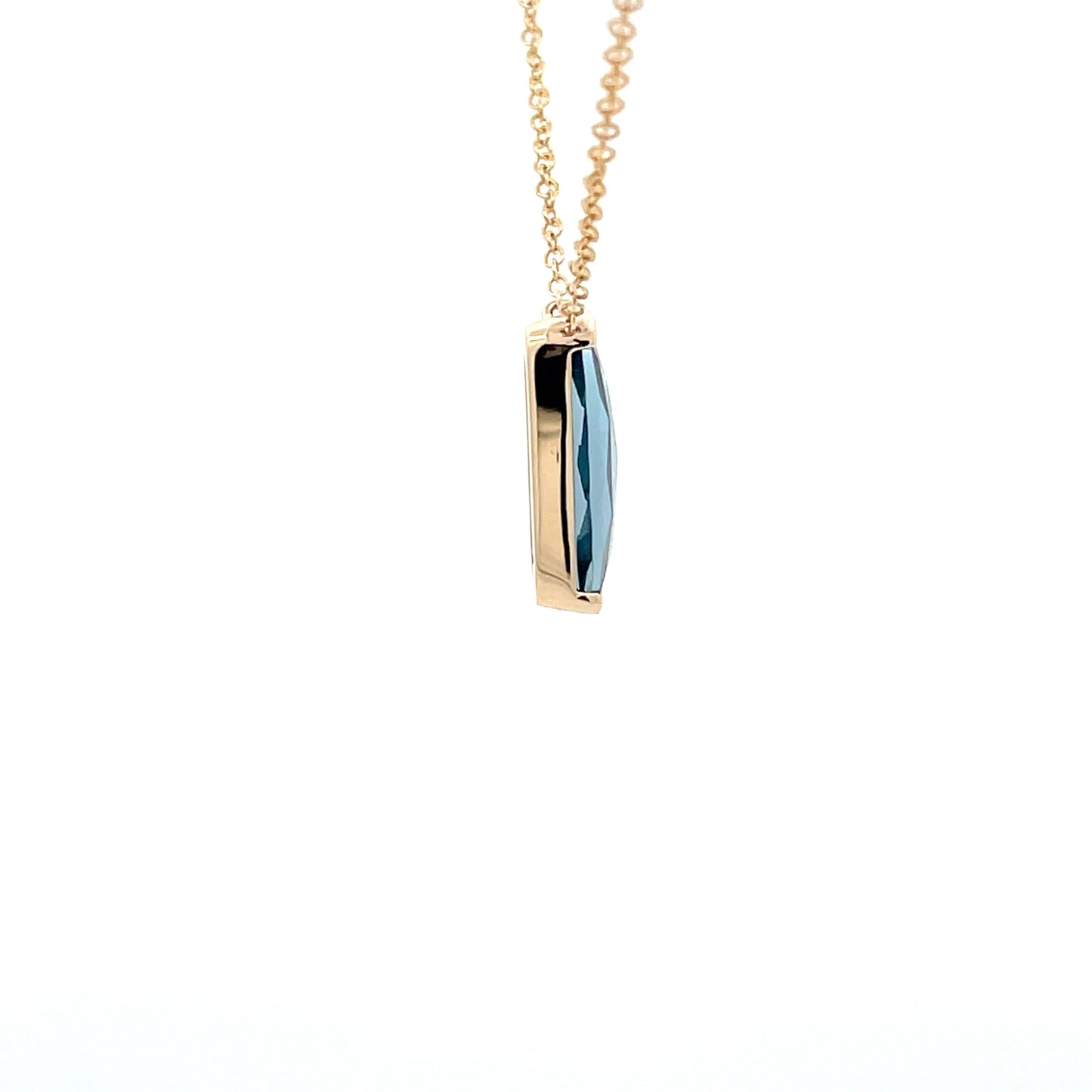London Blue Topaz Pendant Gardiner Brothers