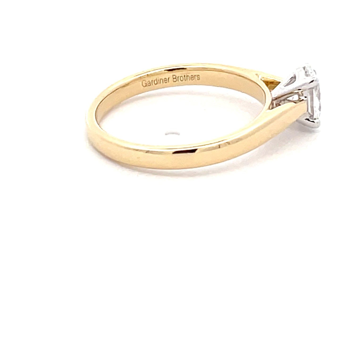 Oval Shaped Diamond Solitaire Ring - 0.52cts Gardiner Brothers