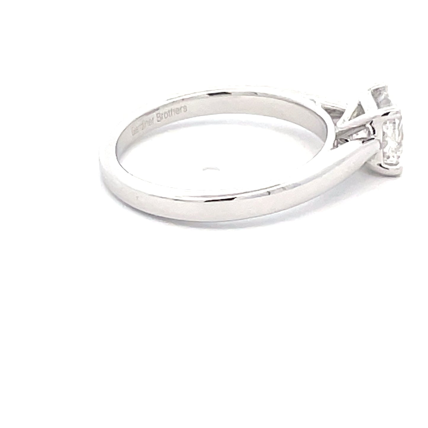 Cushion Shaped Diamond Solitaire Ring - 1.01cts Gardiner Brothers