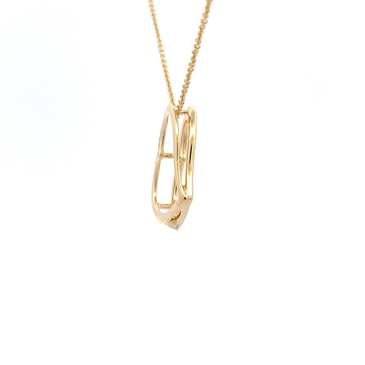 AURORA HEART SHAPE DIAMOND PENDANT Gardiner Brothers