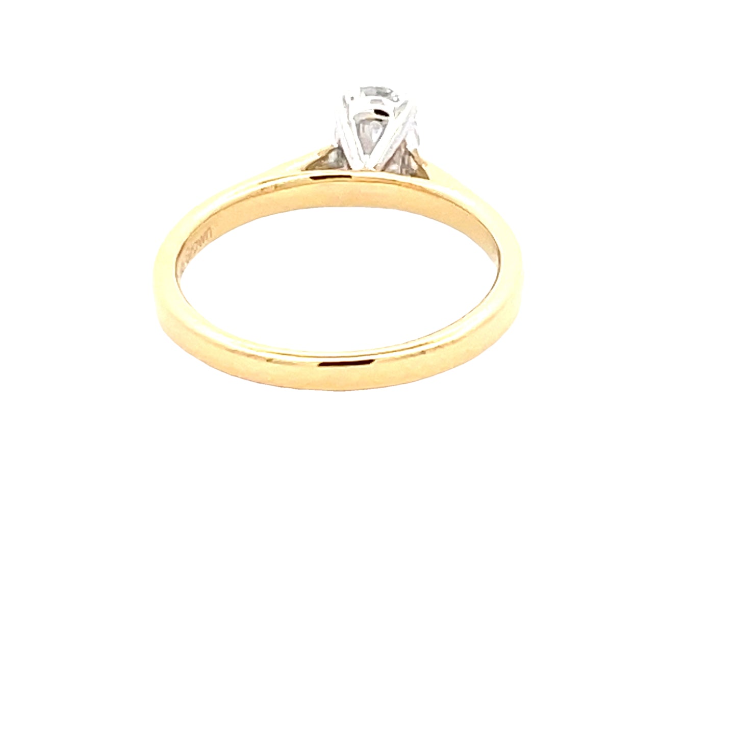 Lab Grown Oval Shaped Diamond Solitaire Ring - 0.70cts  Gardiner Brothers   