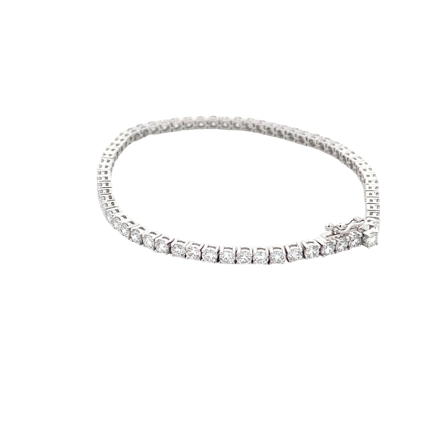 Lab grown Diamond Tennis Bracelet - 4.24cts Gardiner Brothers