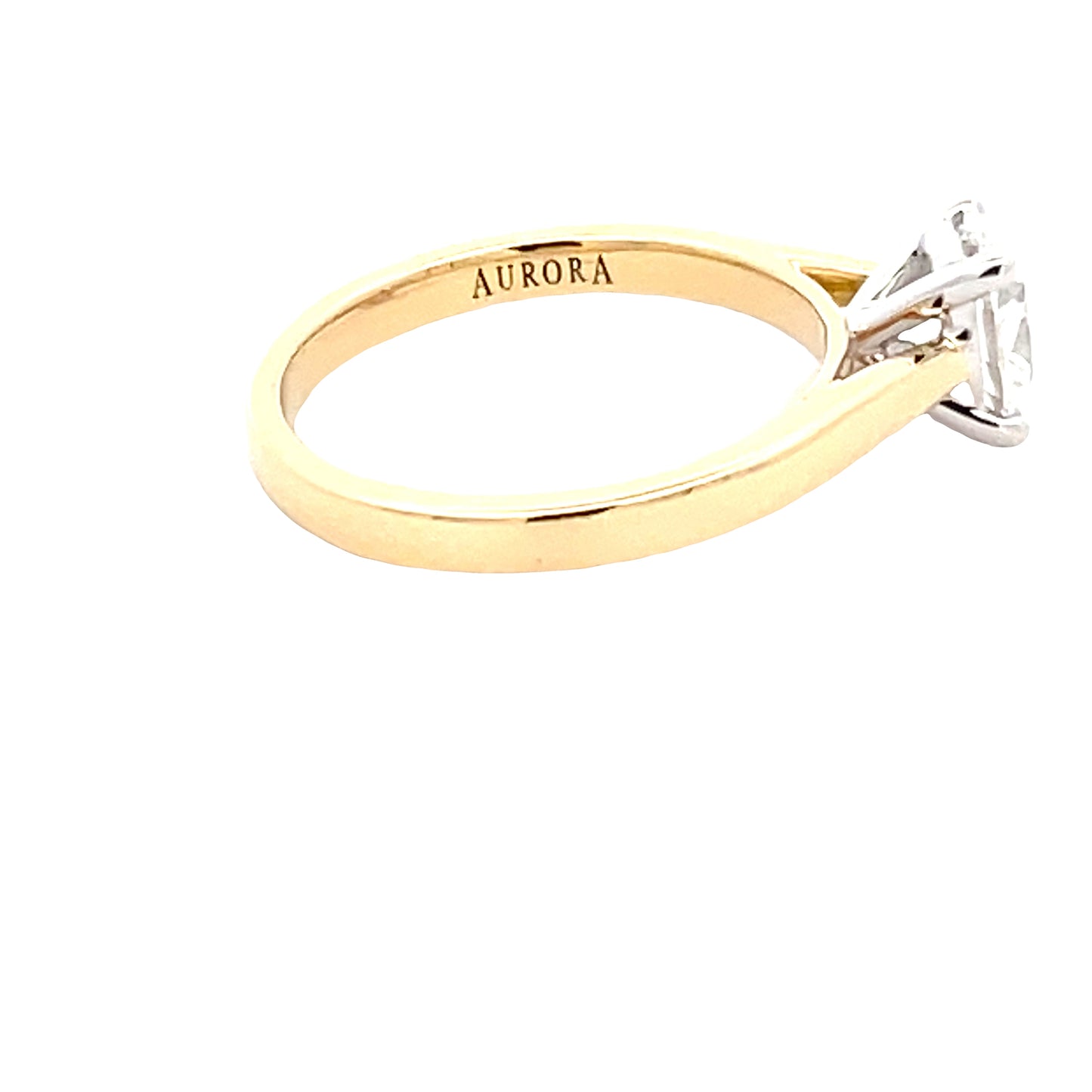 Aurora Oval Shaped Diamond Solitaire Ring - 0.94cts Gardiner Brothers