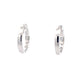 Round Brilliant Cut Diamond 14mm Hoop Earrings - 0.50cts  Gardiner Brothers   