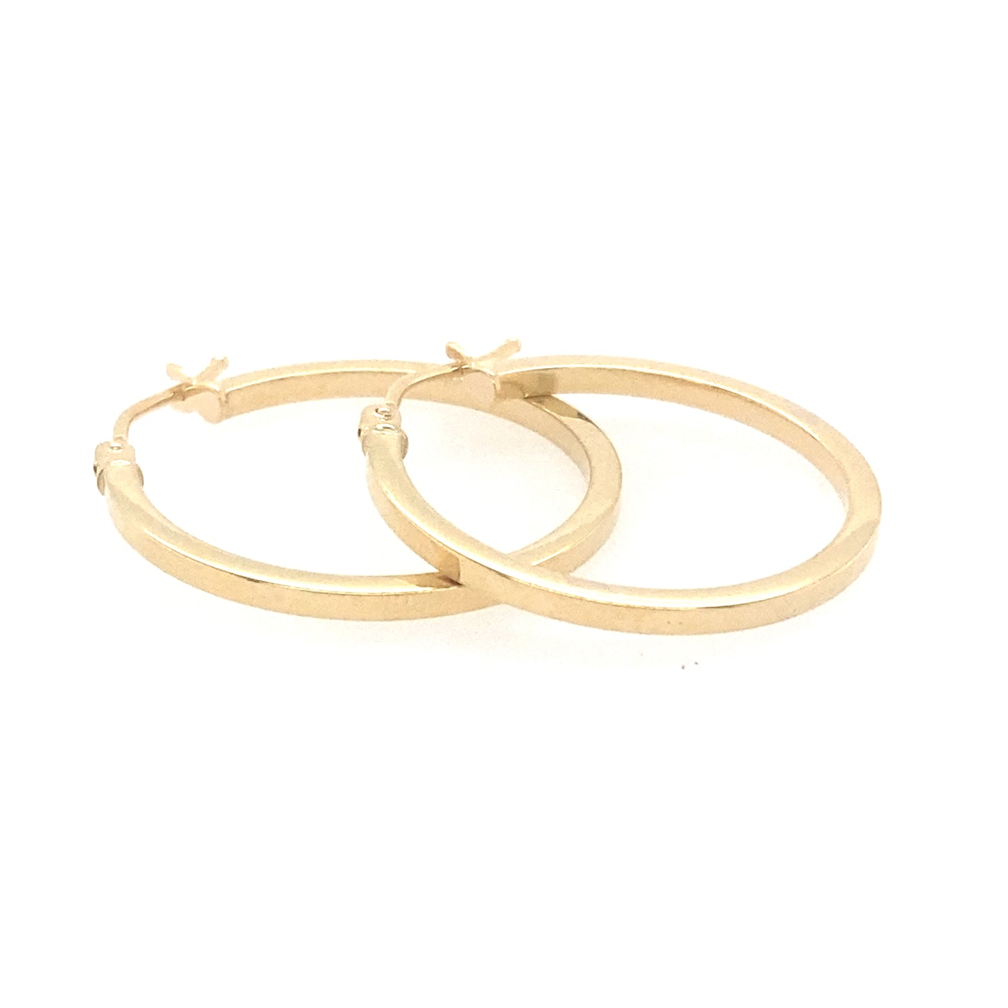 Yellow Gold Hoop Earrings Gardiner Brothers