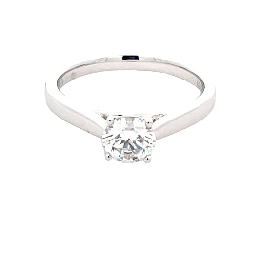 Lab Grown Round Brilliant Cut Diamond Solitaire Ring - 0.70cts  Gardiner Brothers   