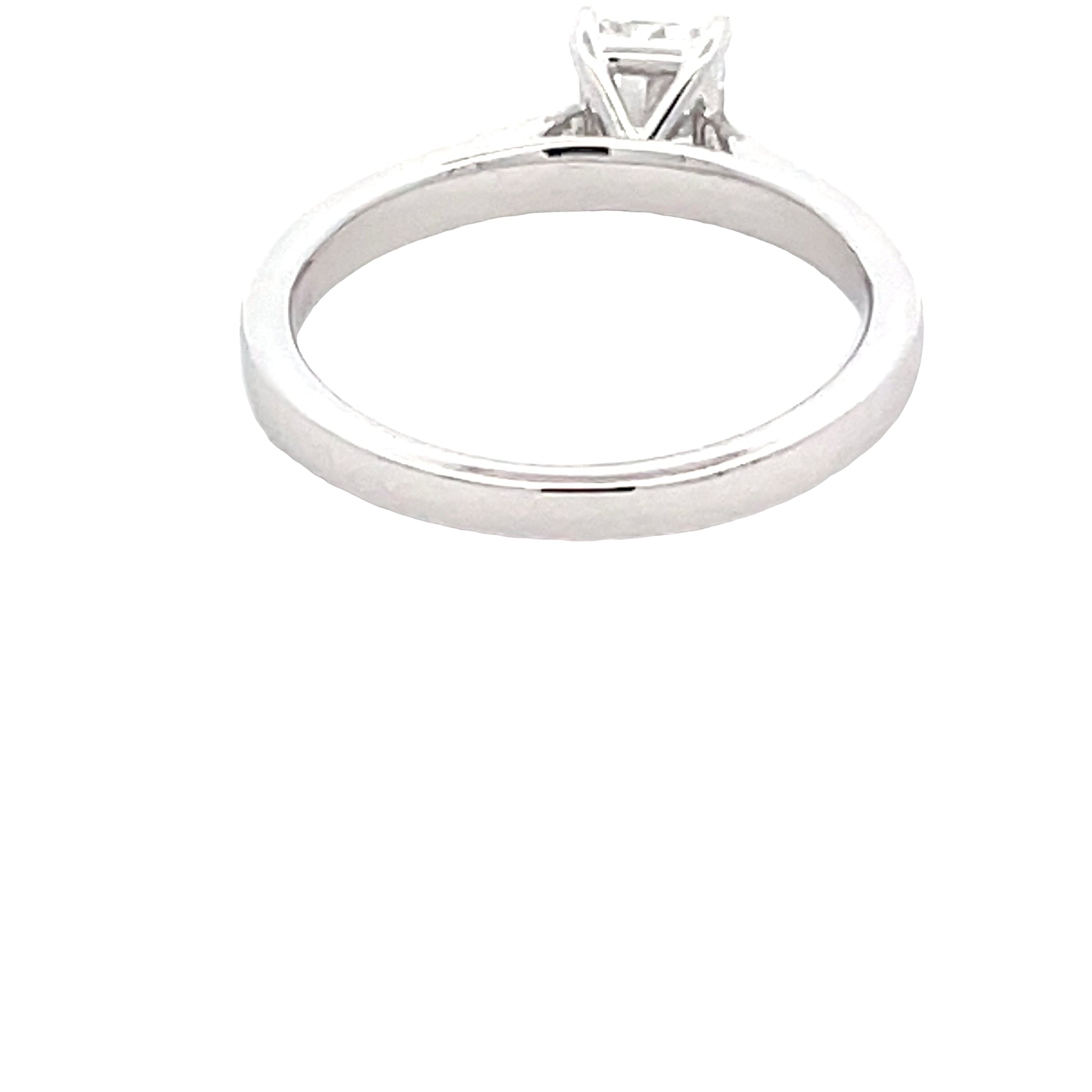 Lab Grown Radiant Cut Diamond Solitaire Ring - 0.74cts  Gardiner Brothers   