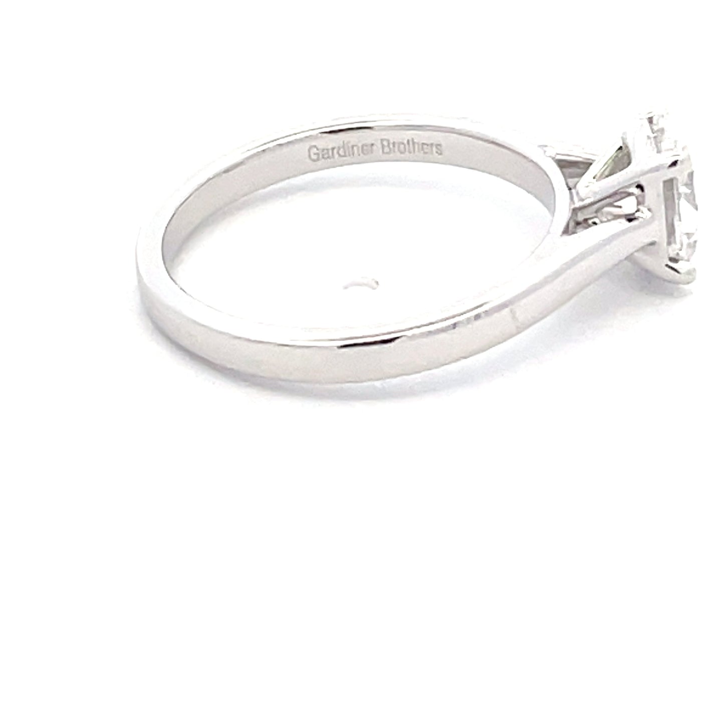 Oval Shaped Diamond Solitaire Ring - 0.90cts Gardiner Brothers