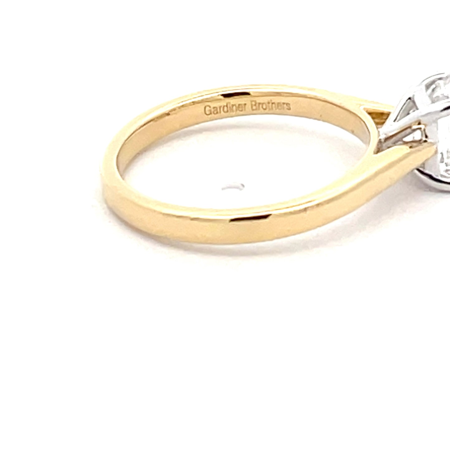 Emerald Cut Diamond Solitaire Ring - 1.00cts Gardiner Brothers