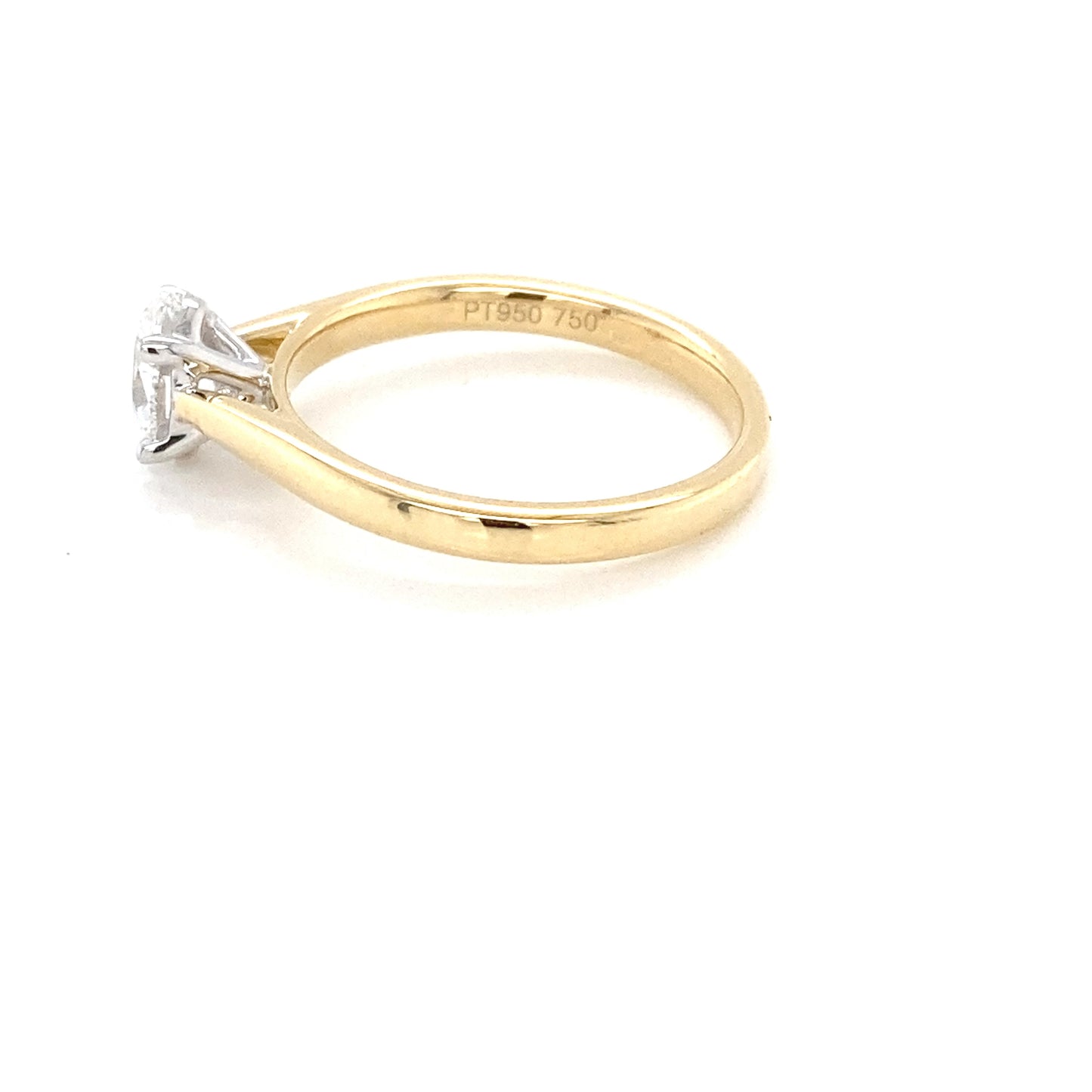 Oval Shaped Diamond Solitaire Ring - 0.70cts Gardiner Brothers