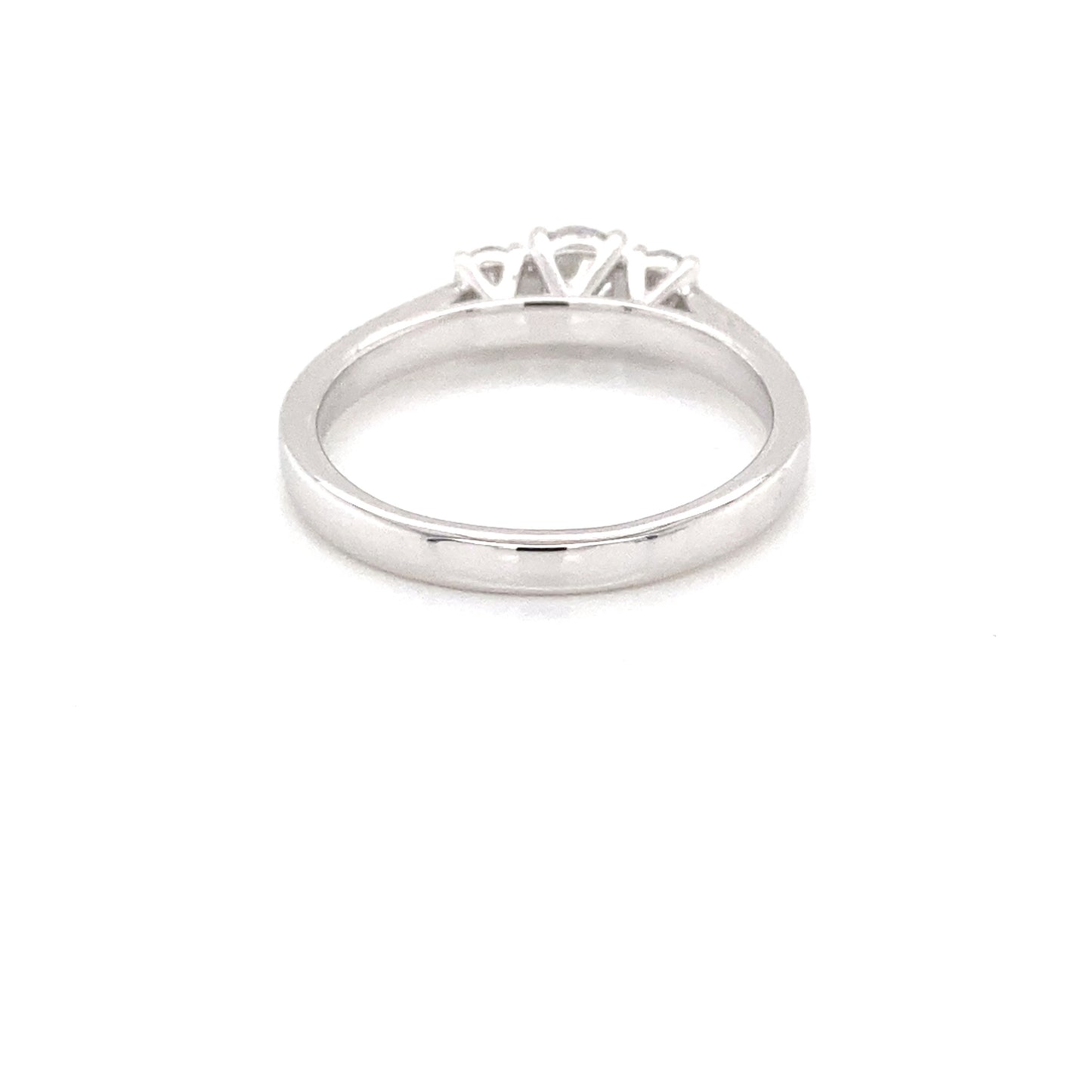 Round Brilliant Cut Diamond 3 Stone Ring - 0.50cts Gardiner Brothers