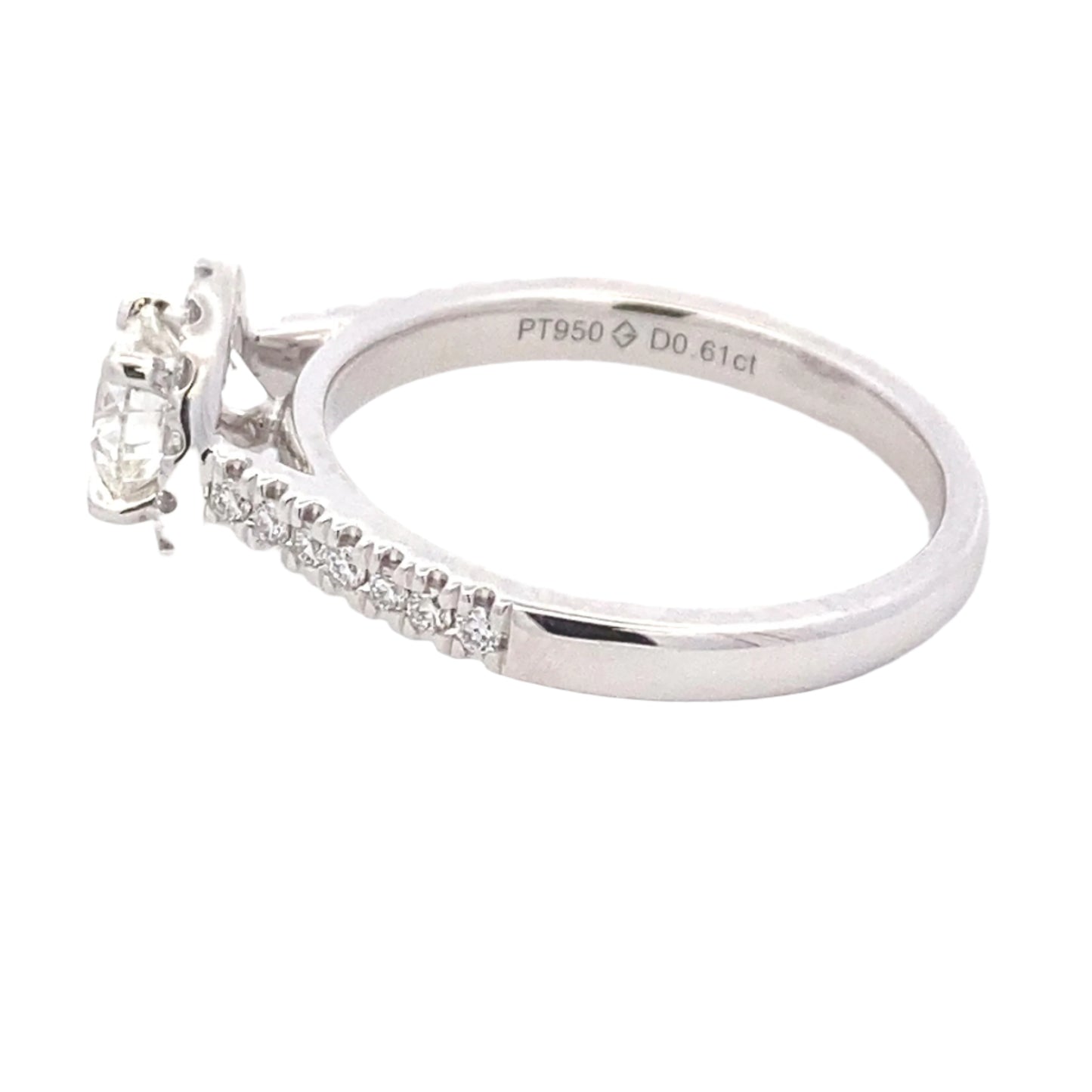 Aurora Cut Diamond Halo Ring - 0.91cts Gardiner Brothers