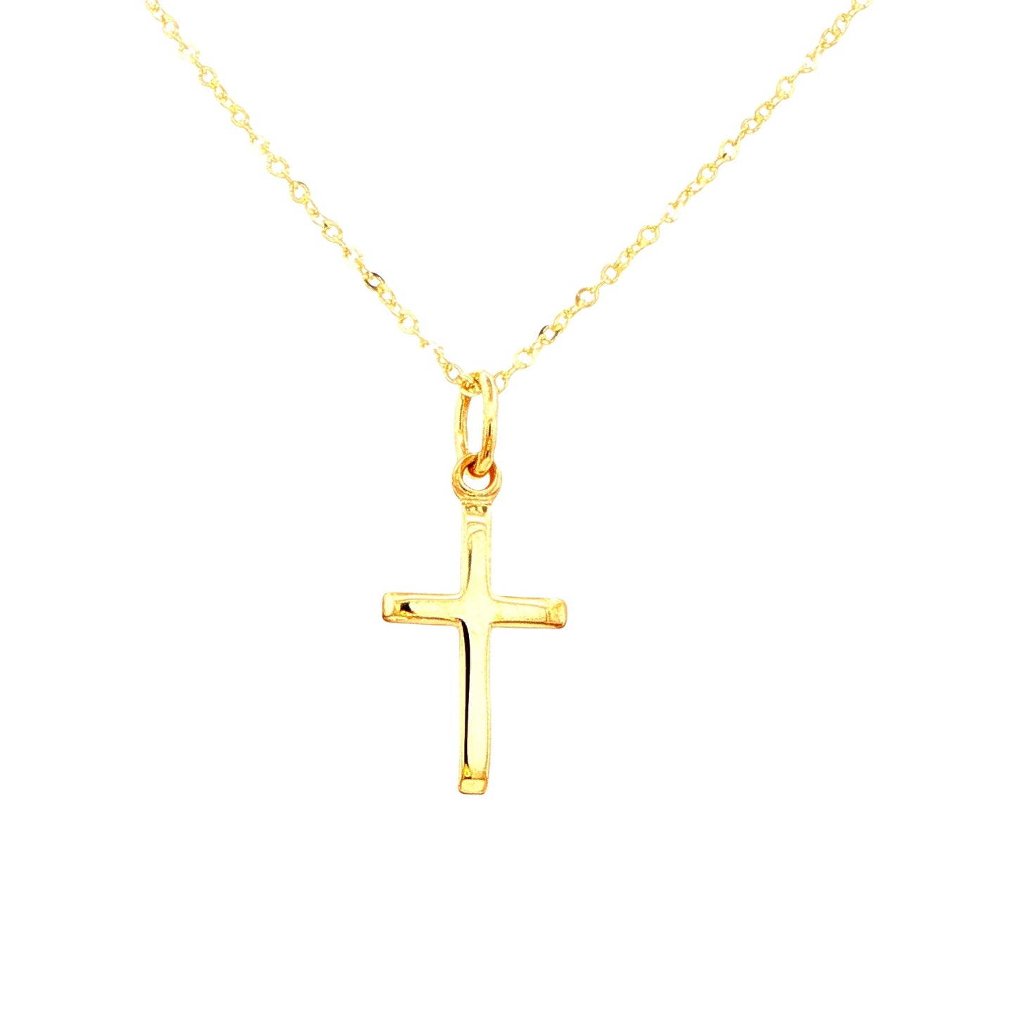 Yellow Gold Cross Pendant Gardiner Brothers