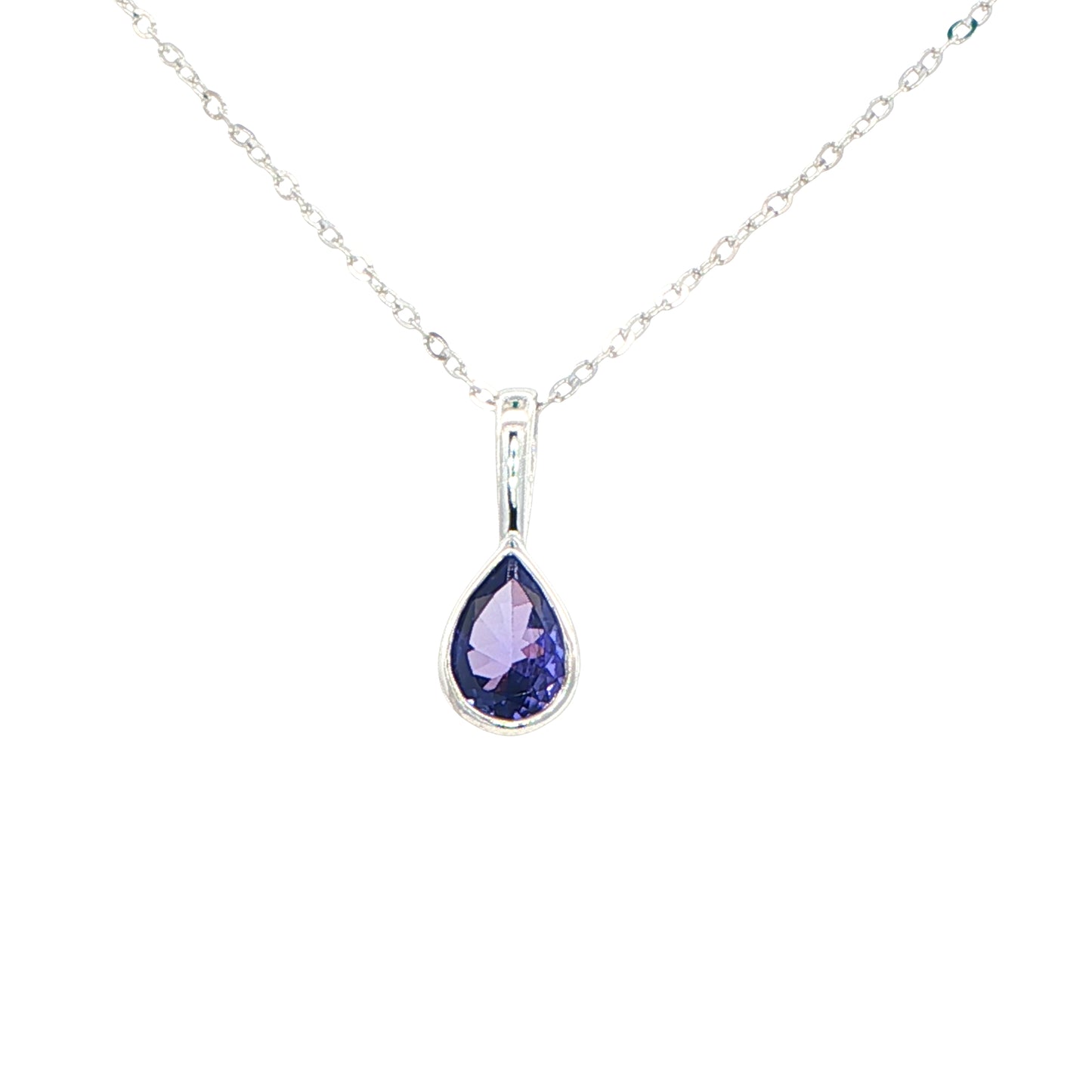 Pear Shaped Tanzanite Pendant Gardiner Brothers