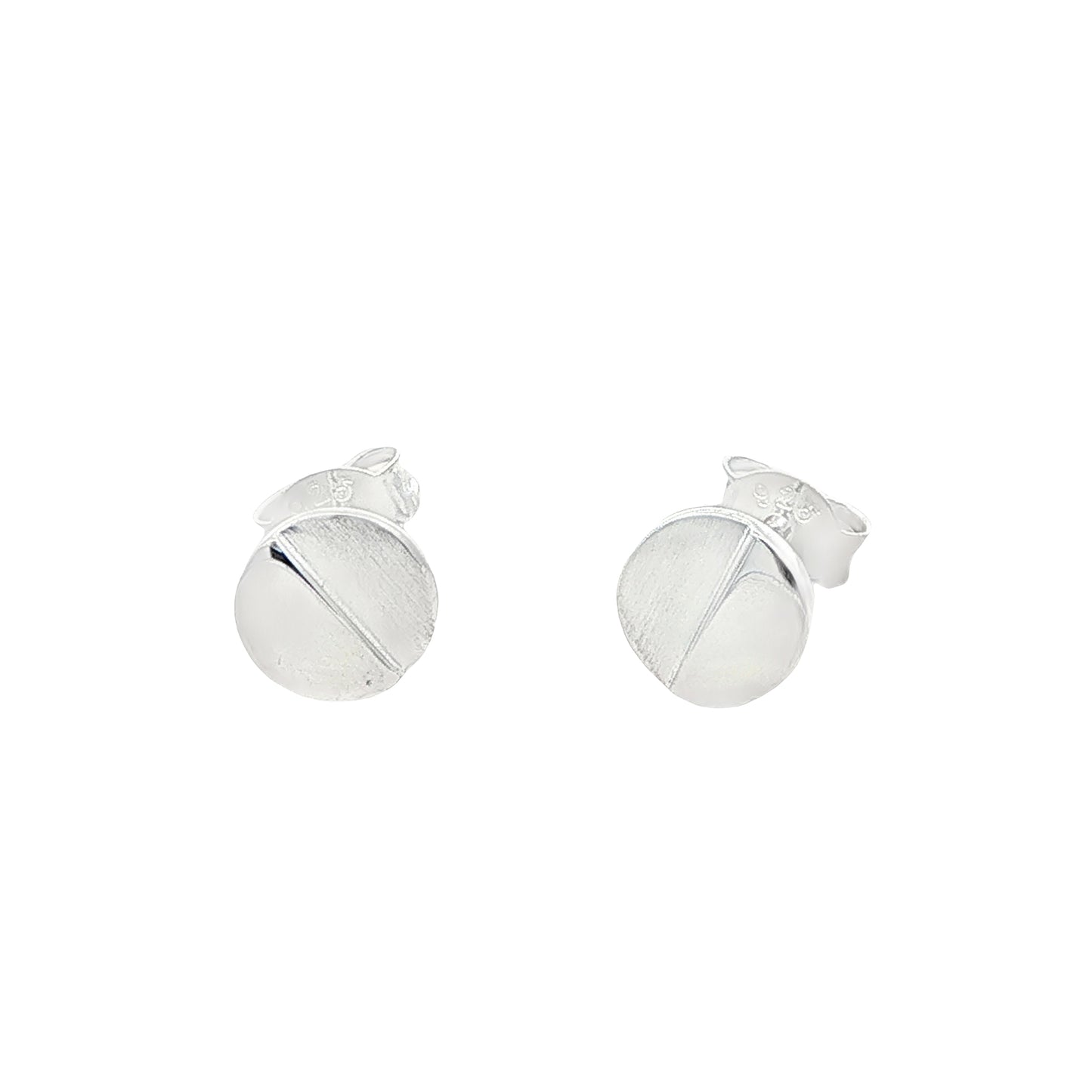 Silver Screw Top Earrings Gardiner Brothers