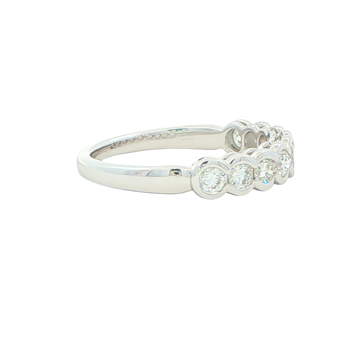 Round Brilliant Cut 9 Stone Diamond Eternity Style Ring Gardiner Brothers