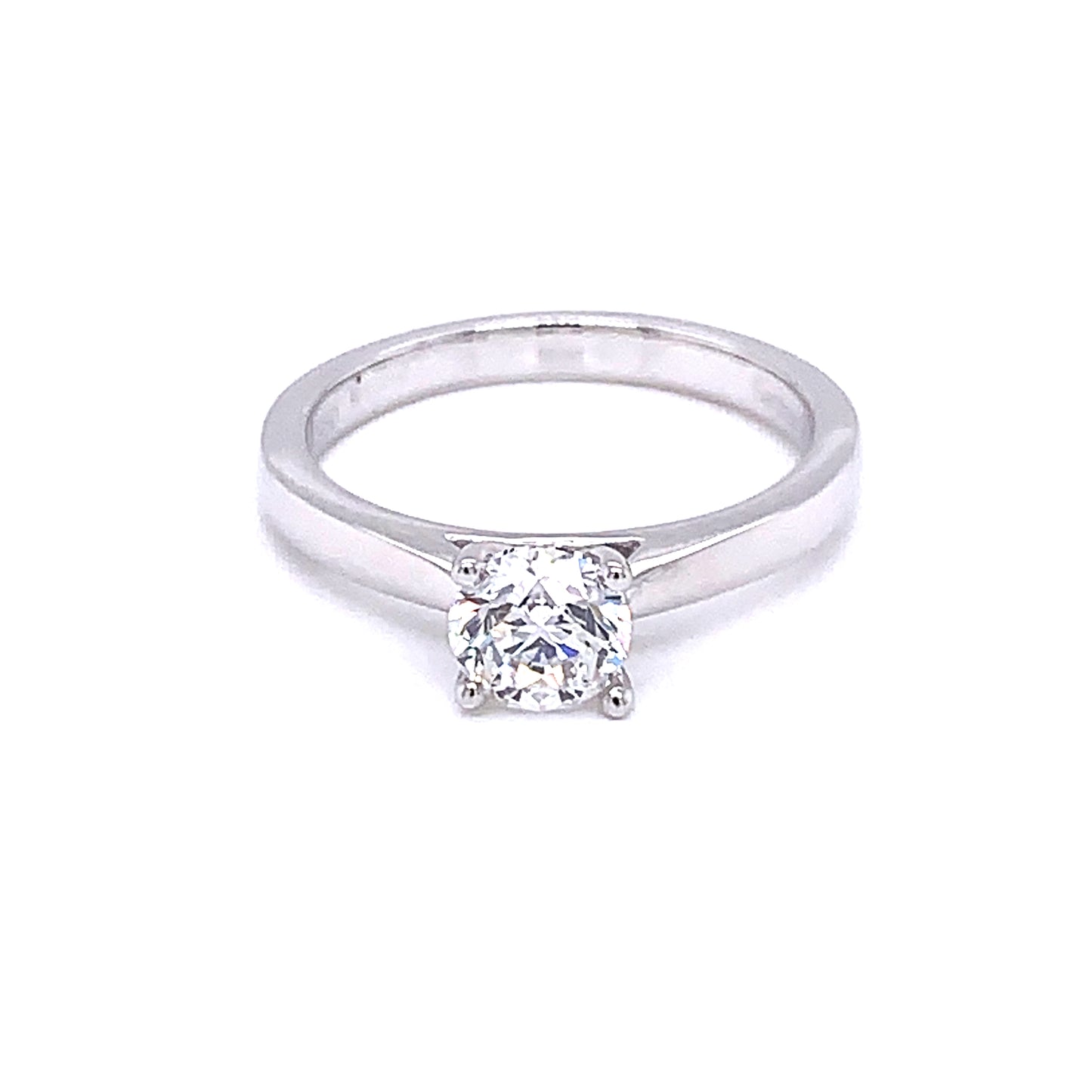 Round Brilliant Cut Diamond Solitaire Ring - 0.70cts Gardiner Brothers