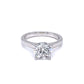 Round Brilliant Cut Diamond Solitaire Ring - 2.00cts  gardiner-brothers   