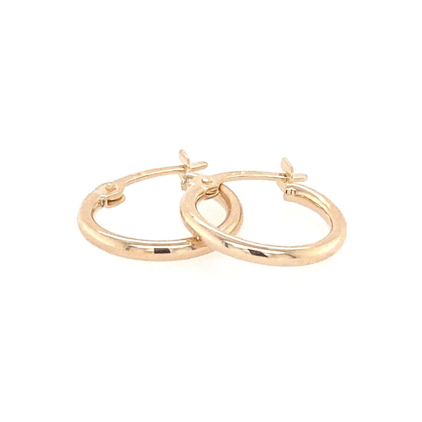 Yellow Gold Hoop Earrings Gardiner Brothers