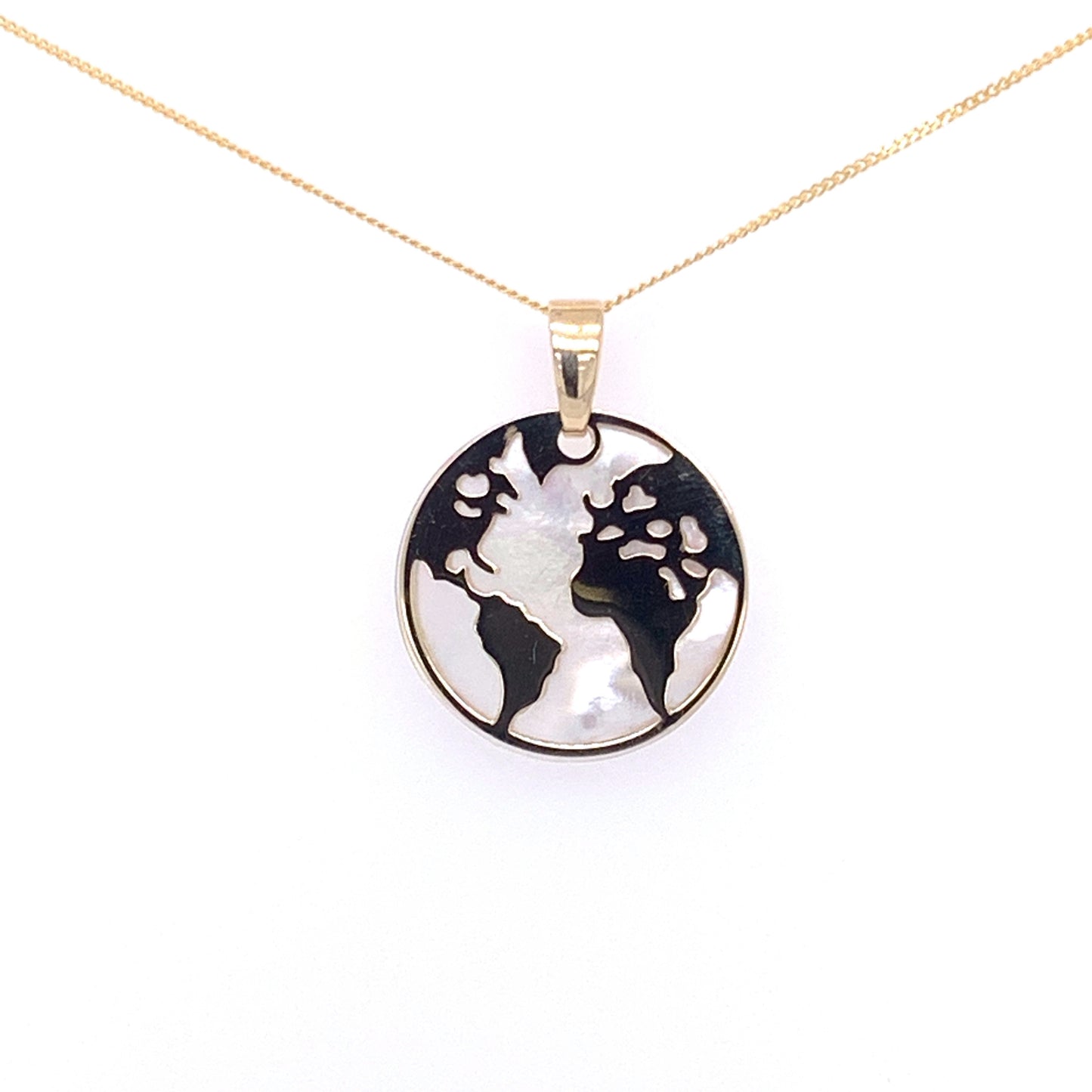 Map Of The World Pendant Gardiner Brothers