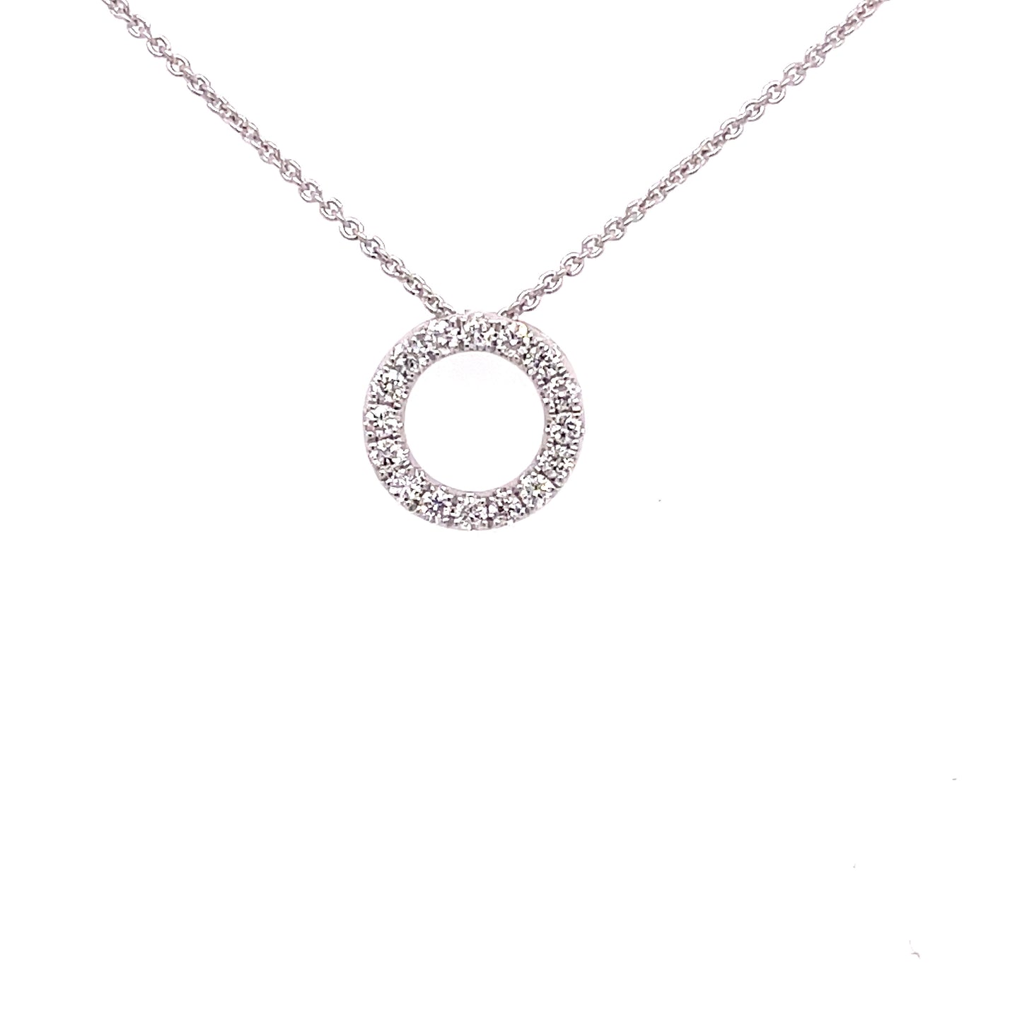 Diamond Circle Pendant - 0.15cts Gardiner Brothers