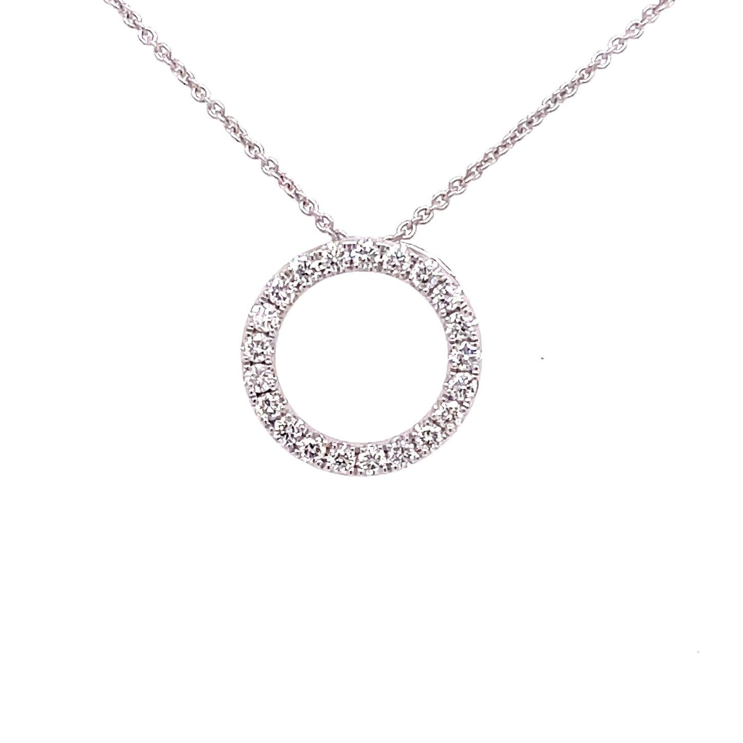 Diamond Circle Pendant - 0.25cts Gardiner Brothers