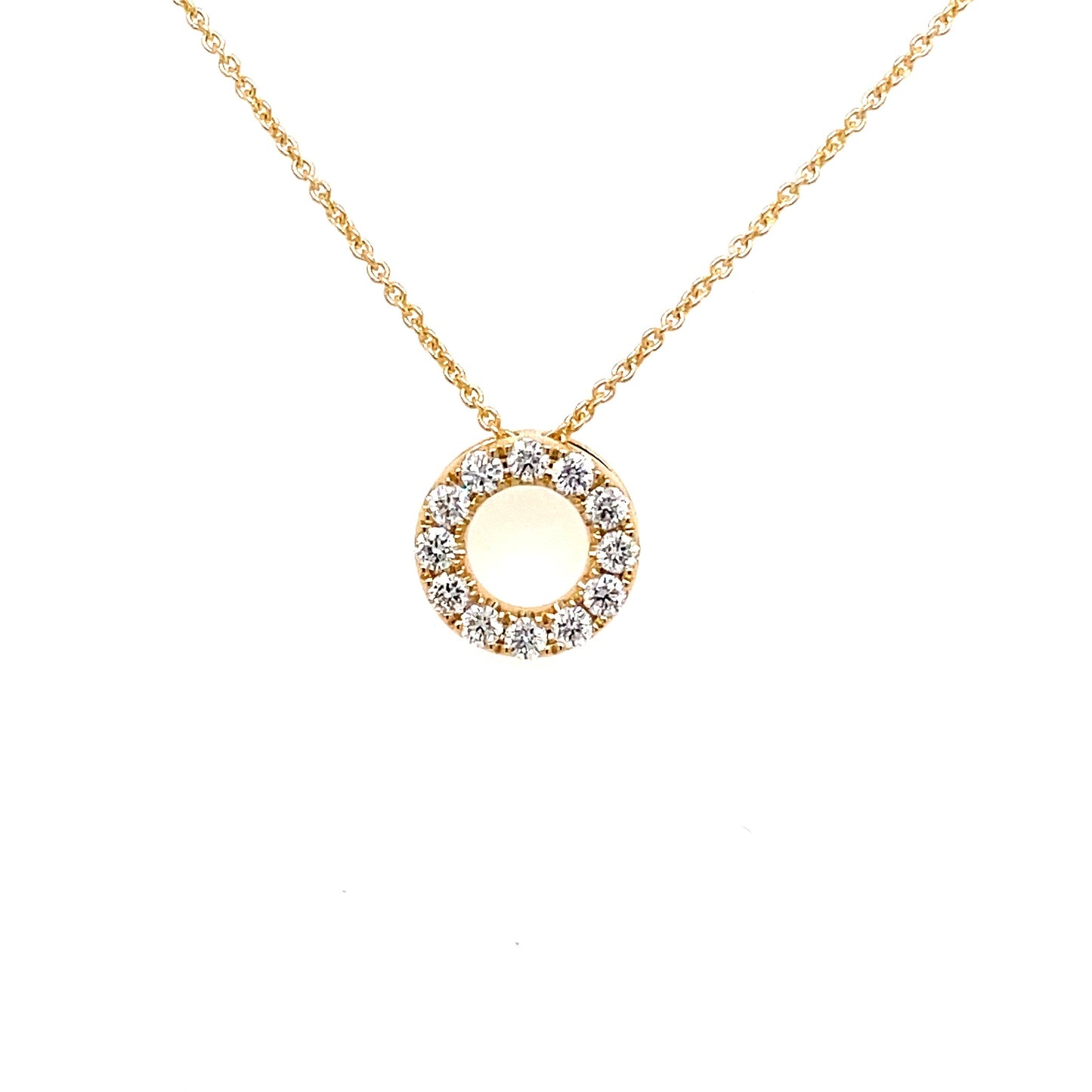 Diamond Circle Pendant - 0.25cts Gardiner Brothers