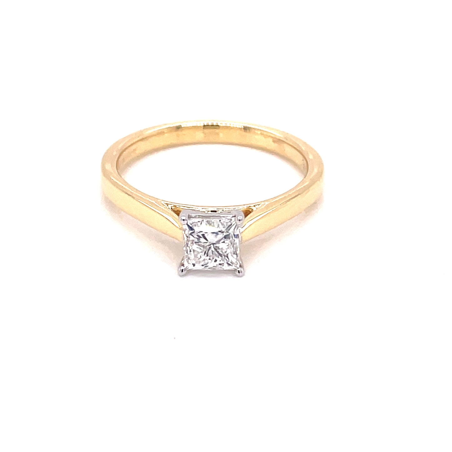 Princess Cut Diamond Solitaire Ring - 0.50cts Gardiner Brothers