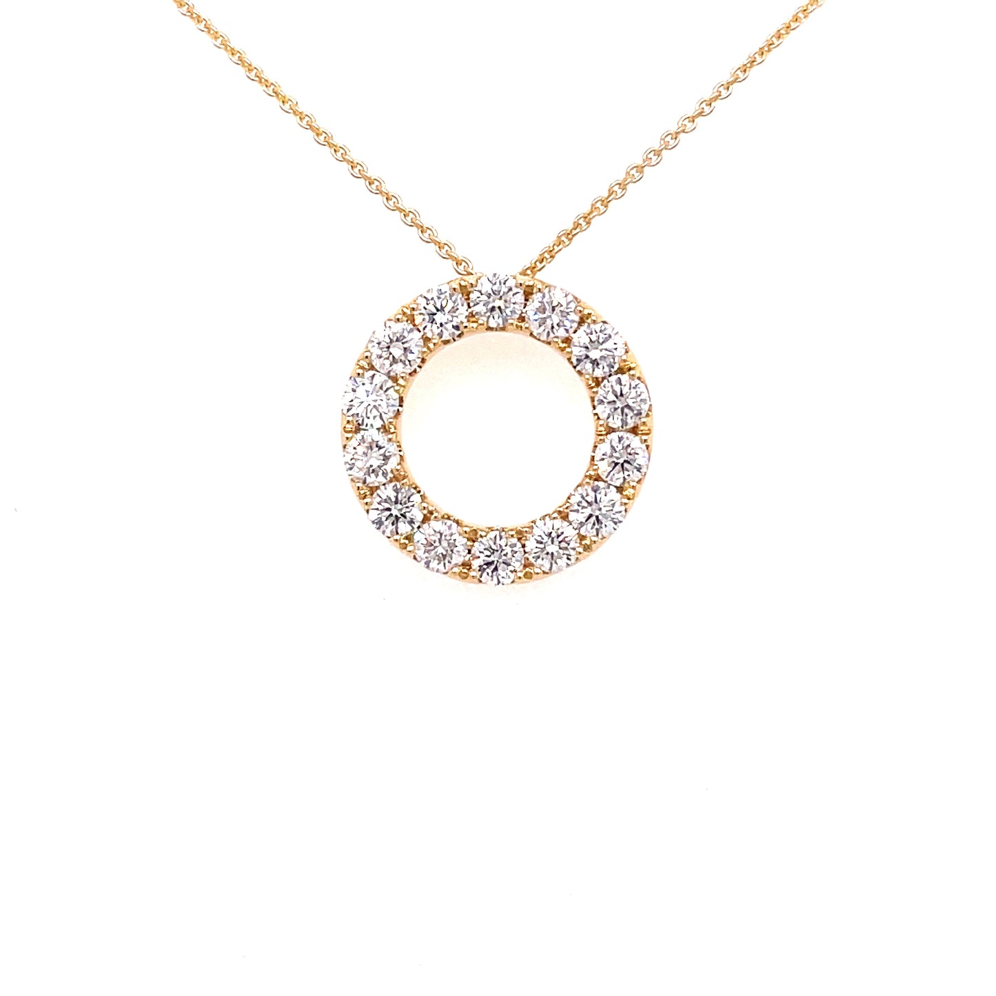 Diamond Circle Pendant - 1.00cts Gardiner Brothers