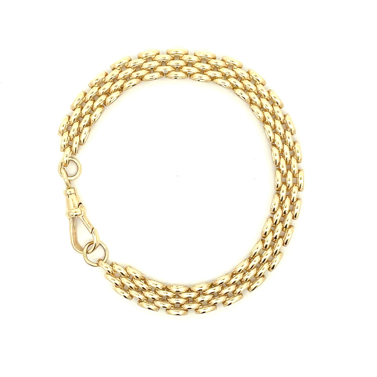 Yellow Gold Panther Style Bracelet Gardiner Brothers