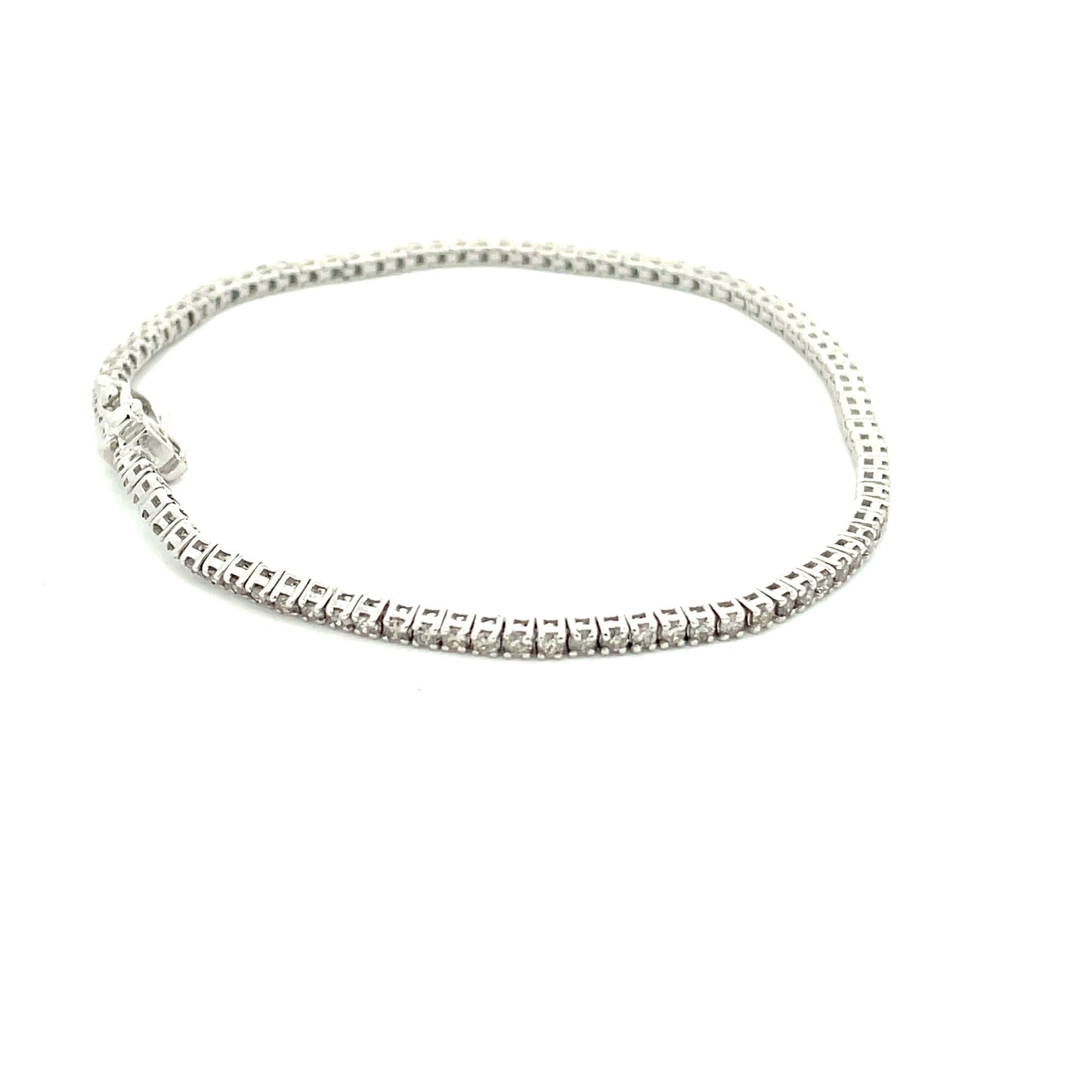 Round Brilliant Cut Diamond Tennis Bracelet - 2.00cts Gardiner Brothers