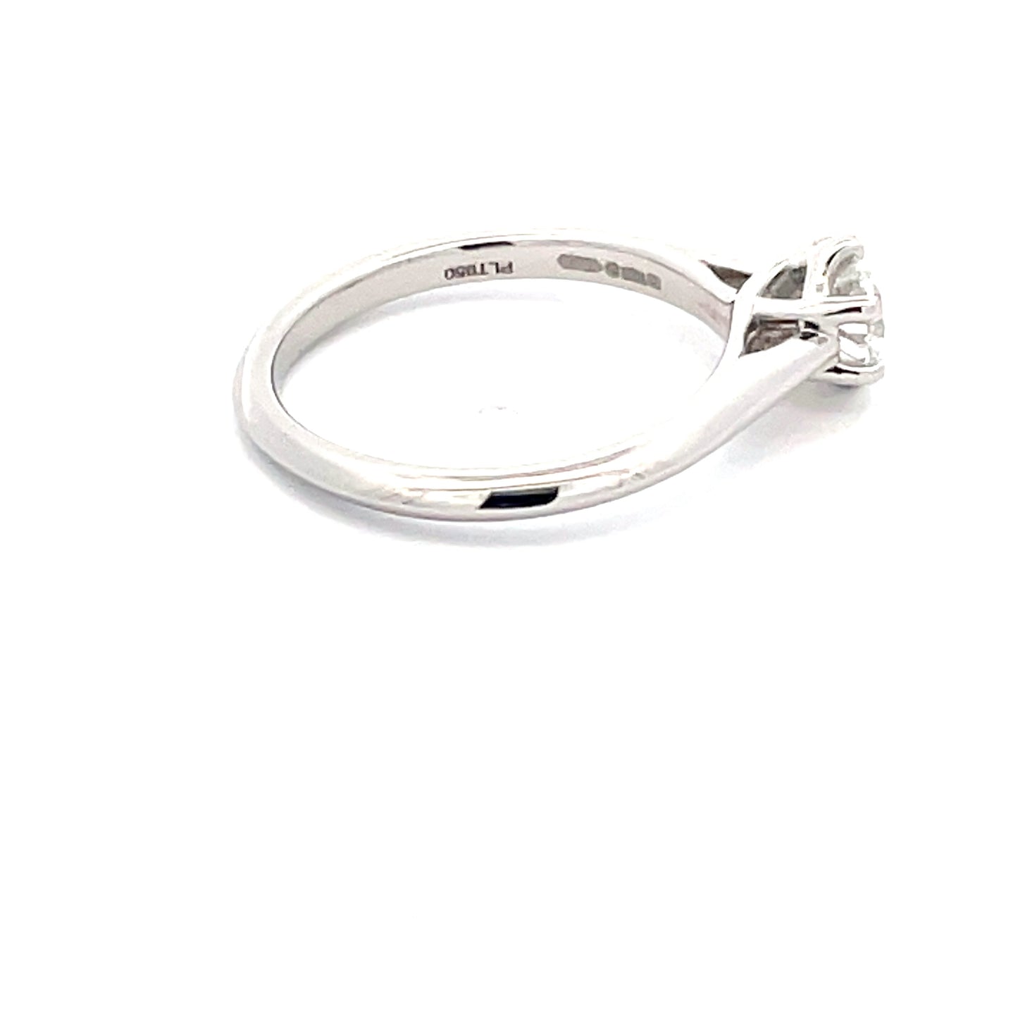 Round Brilliant Cut Diamond Solitaire Ring - 0.50cts Gardiner Brothers