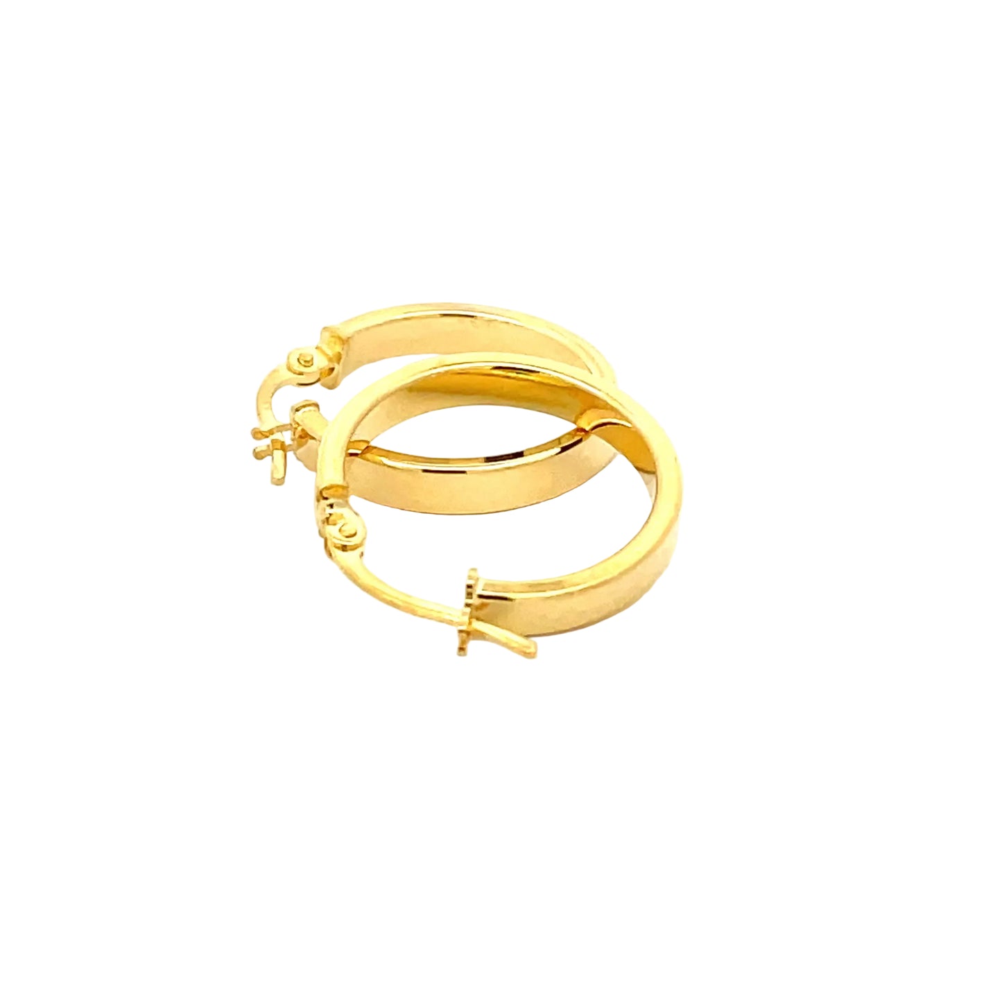 Yellow Gold Hoop Earrings Gardiner Brothers