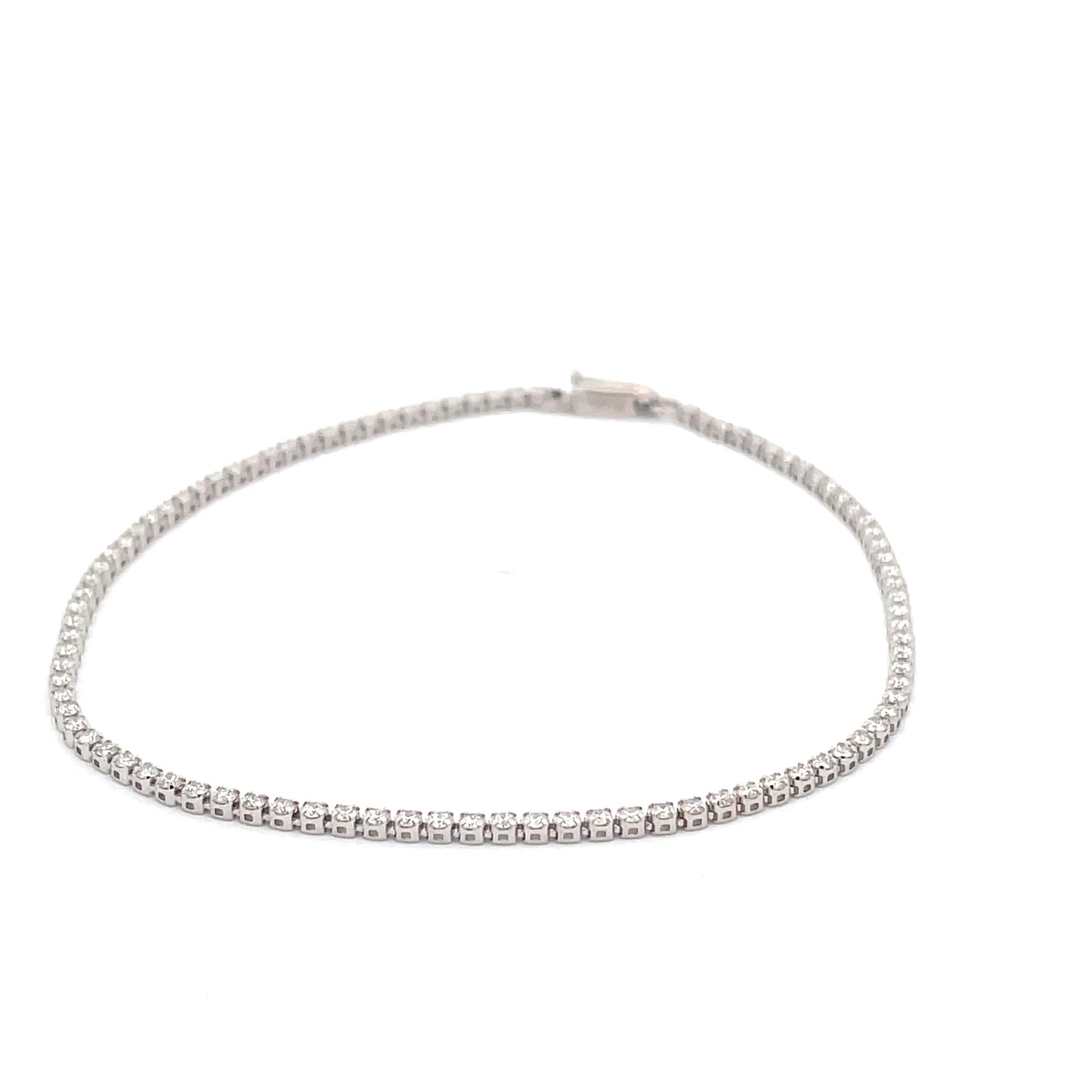White Gold Diamond Tennis Bracelet - 2.10cts Gardiner Brothers