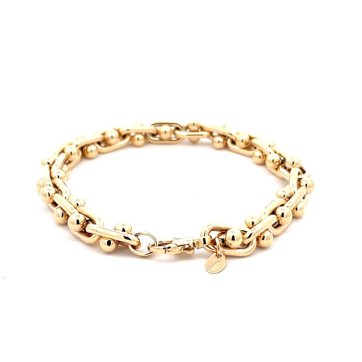 Yellow Gold Knobbles Bracelet Gardiner Brothers