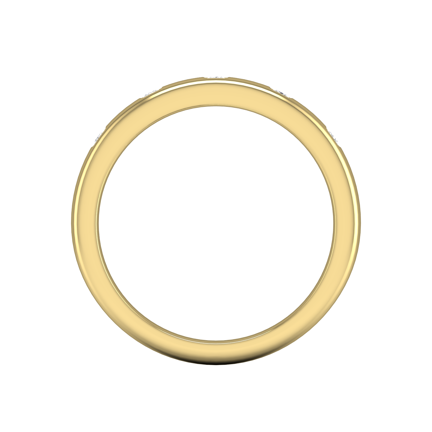 Princess Cut Diamond Wedding Band gardiner-brothers