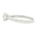 Platinum Aurora Cut Diamond Solitaire Ring - 1.04cts