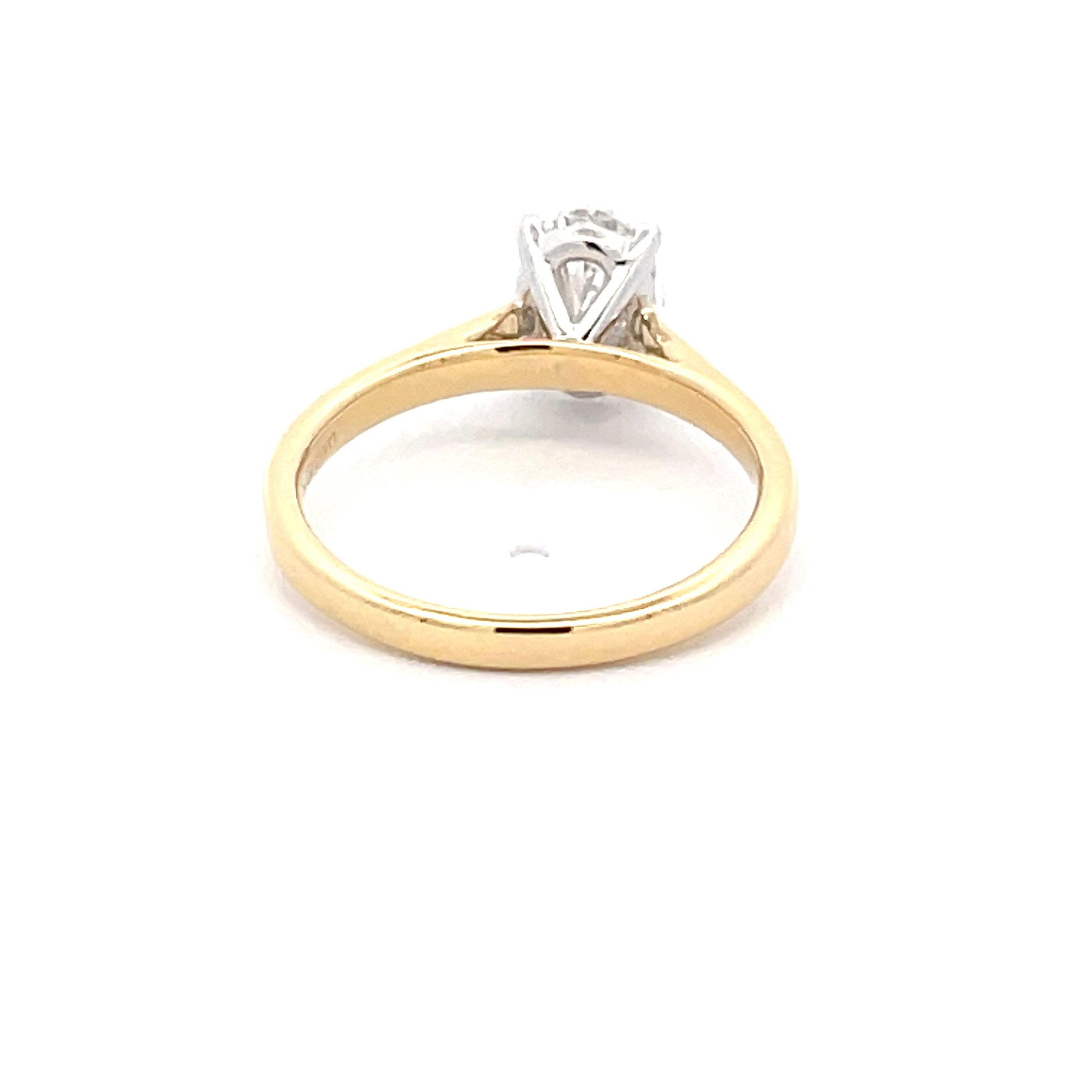 LAB GROWN OVAL SHAPED DIAMOND SOLITAIRE RING - 1.21CTS  Gardiner Brothers   