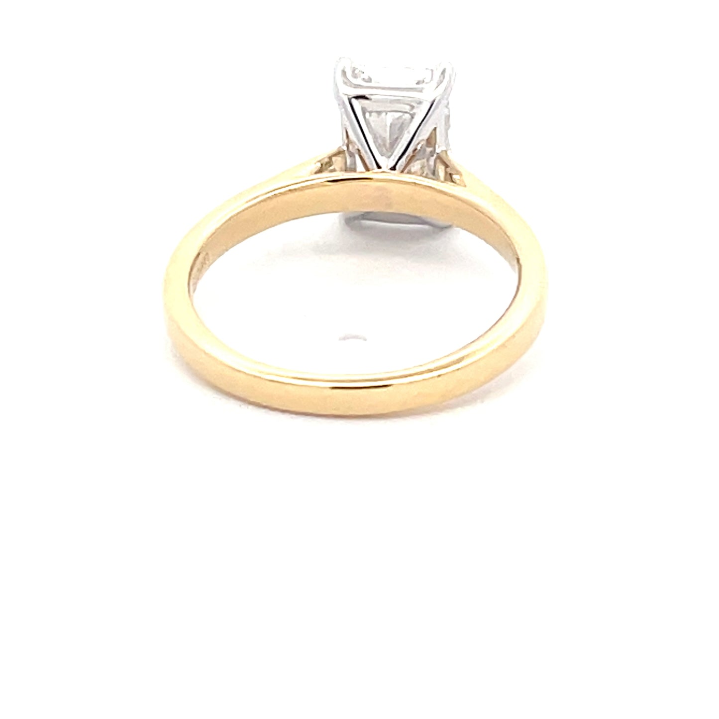 Lab Grown Radiant Cut Diamond solitaire Ring - 2.00cts Gardiner Brothers