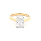 Lab Grown Radiant Cut Diamond solitaire Ring - 2.00cts Gardiner Brothers