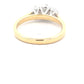 OVAL SHAPED DIAMOND 3 STONE RING - 0.90CTS  Gardiner Brothers   