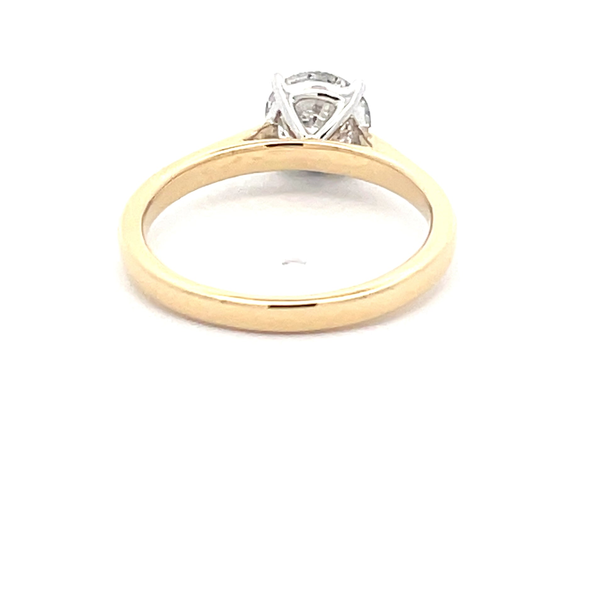 ROUND BRILLIANT CUT DIAMOND SOLITAIRE RING - 1.21CTS  Gardiner Brothers   