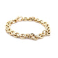 Yellow Gold Solid Round Link Bracelet  Gardiner Brothers   