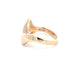 Yellow Gold Split Blade Ring  Gardiner Brothers   