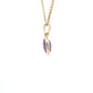 Yellow Gold and Amethyst Pendant  Gardiner Brothers   