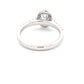 Oval Shaped diamond Halo style Ring - 0.79cts  Gardiner Brothers   