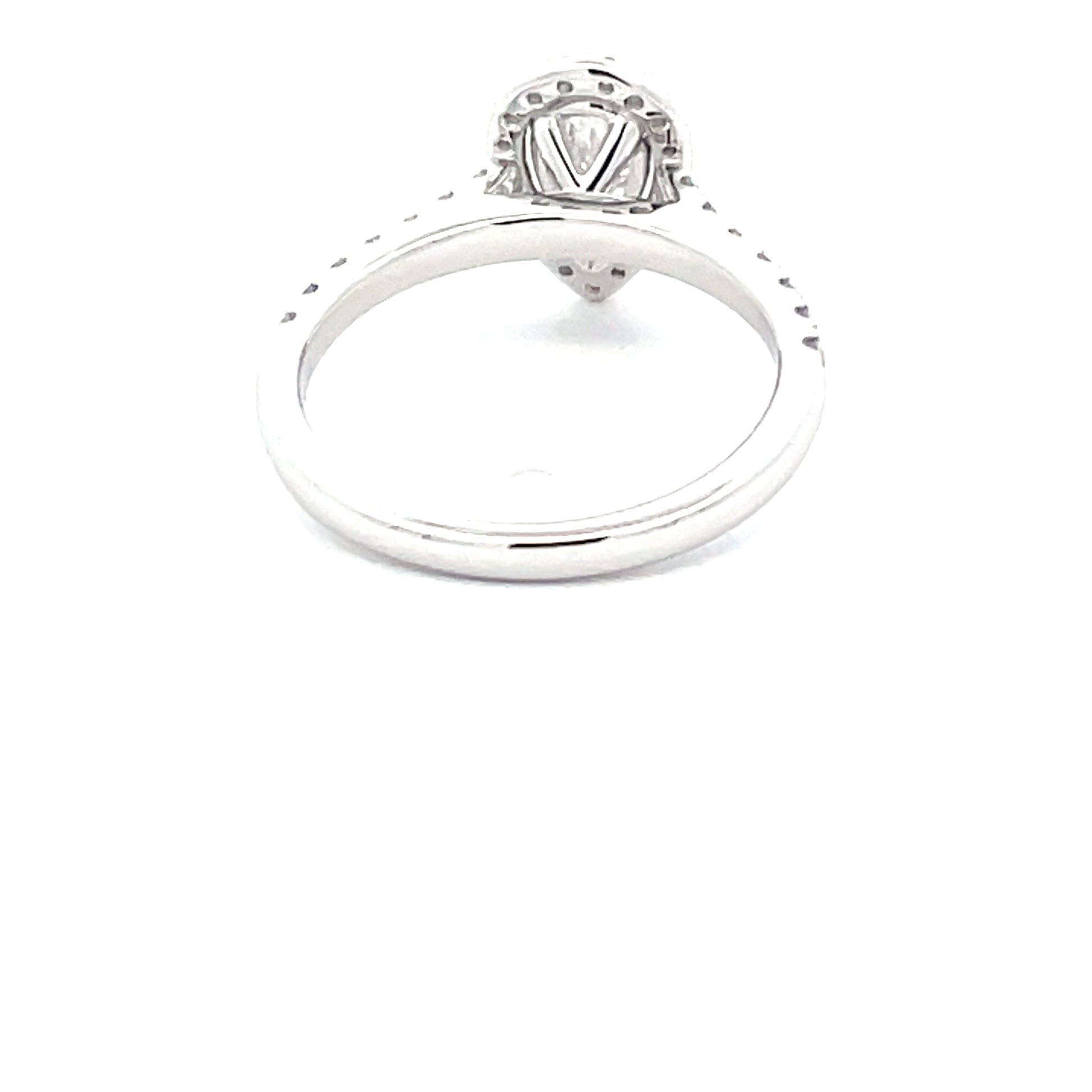 Pear Shaped Diamond Halo Style Ring - 1.08cts  Gardiner Brothers   