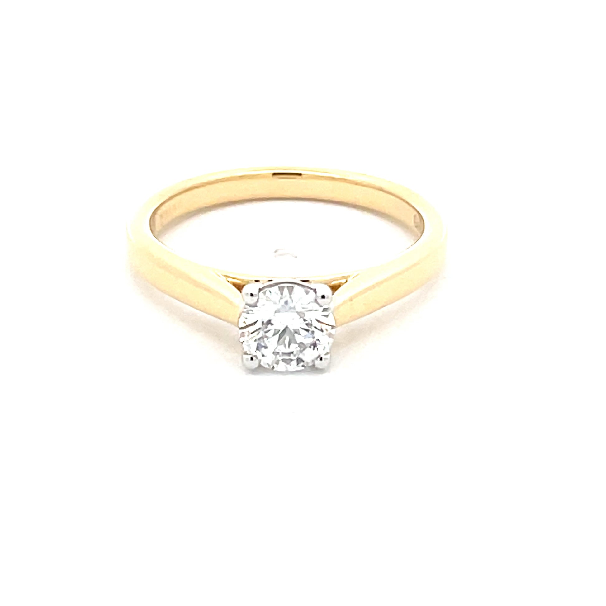 Round Brilliant Cut Diamond Solitaire Ring - 0.60cts  Gardiner Brothers   