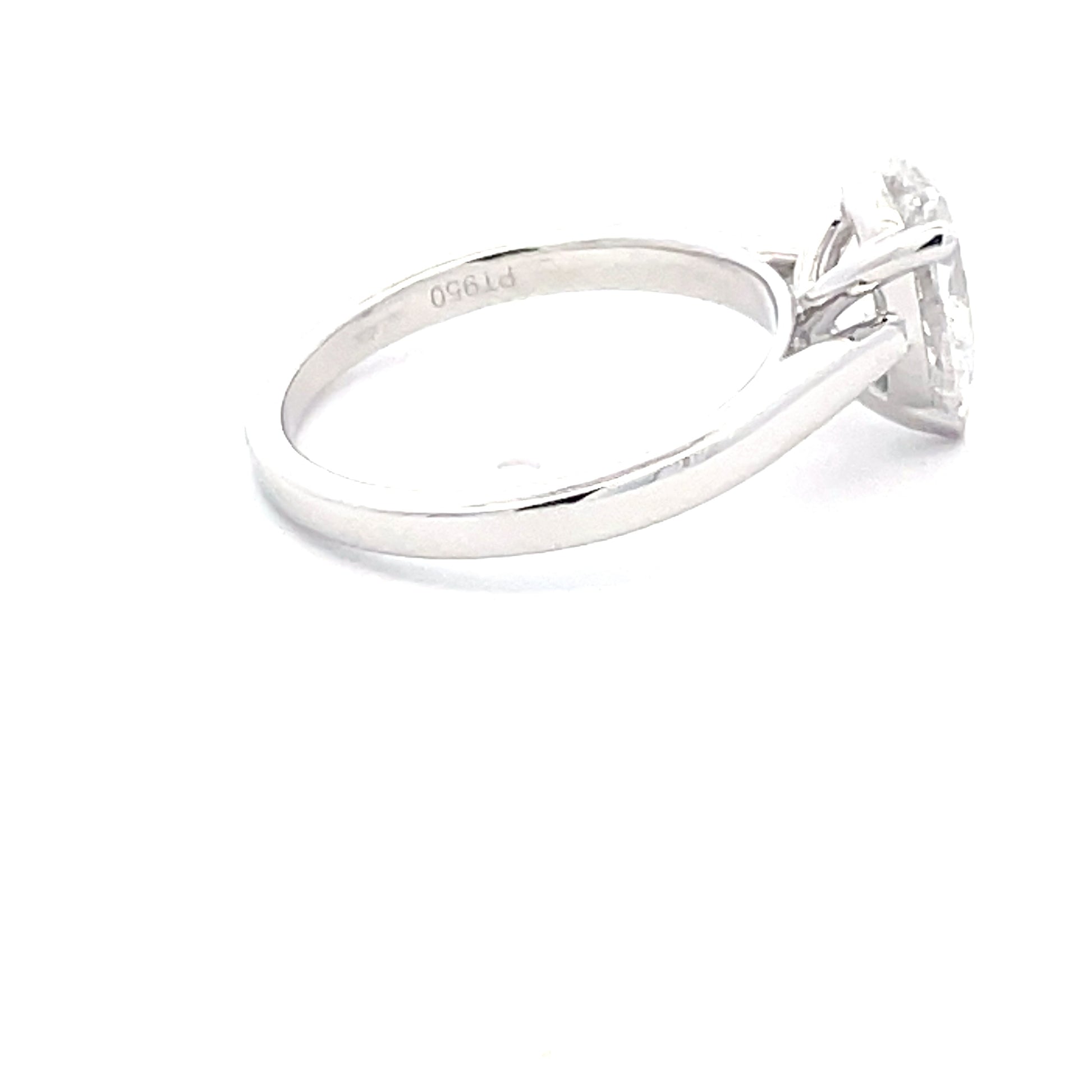 Pear Shaped Diamond Solitaire Ring - 1.51cts  Gardiner Brothers   