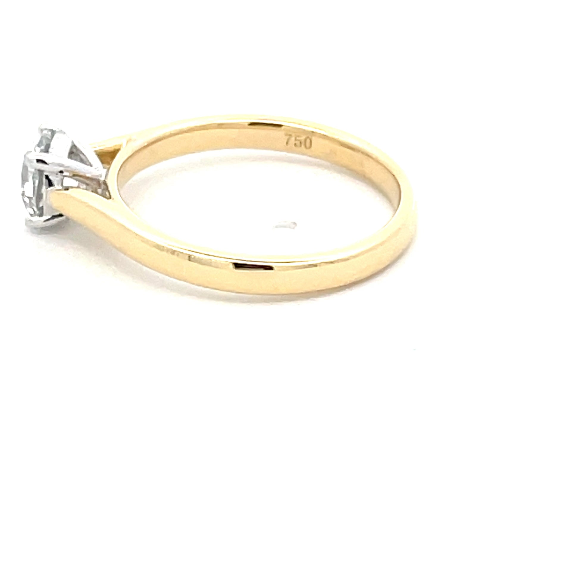 Round Brilliant Cut Diamond Solitaire Ring - 0.70cts Gardiner Brothers